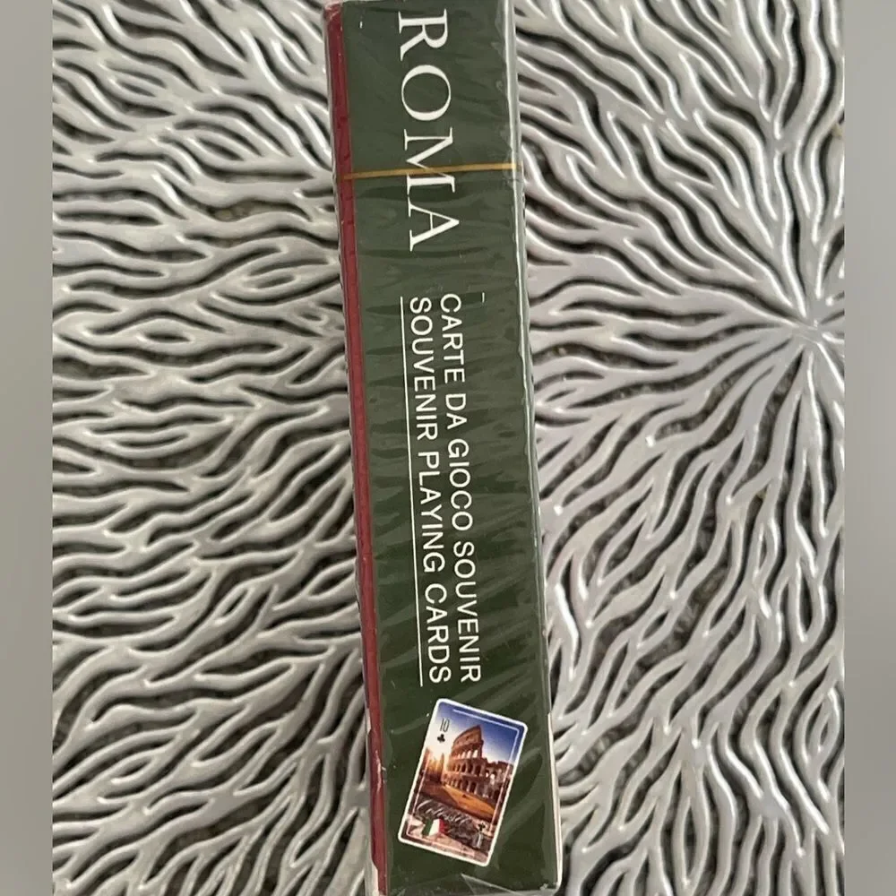 New Roma Italy Souvenir Poker Playing Cards Modiano